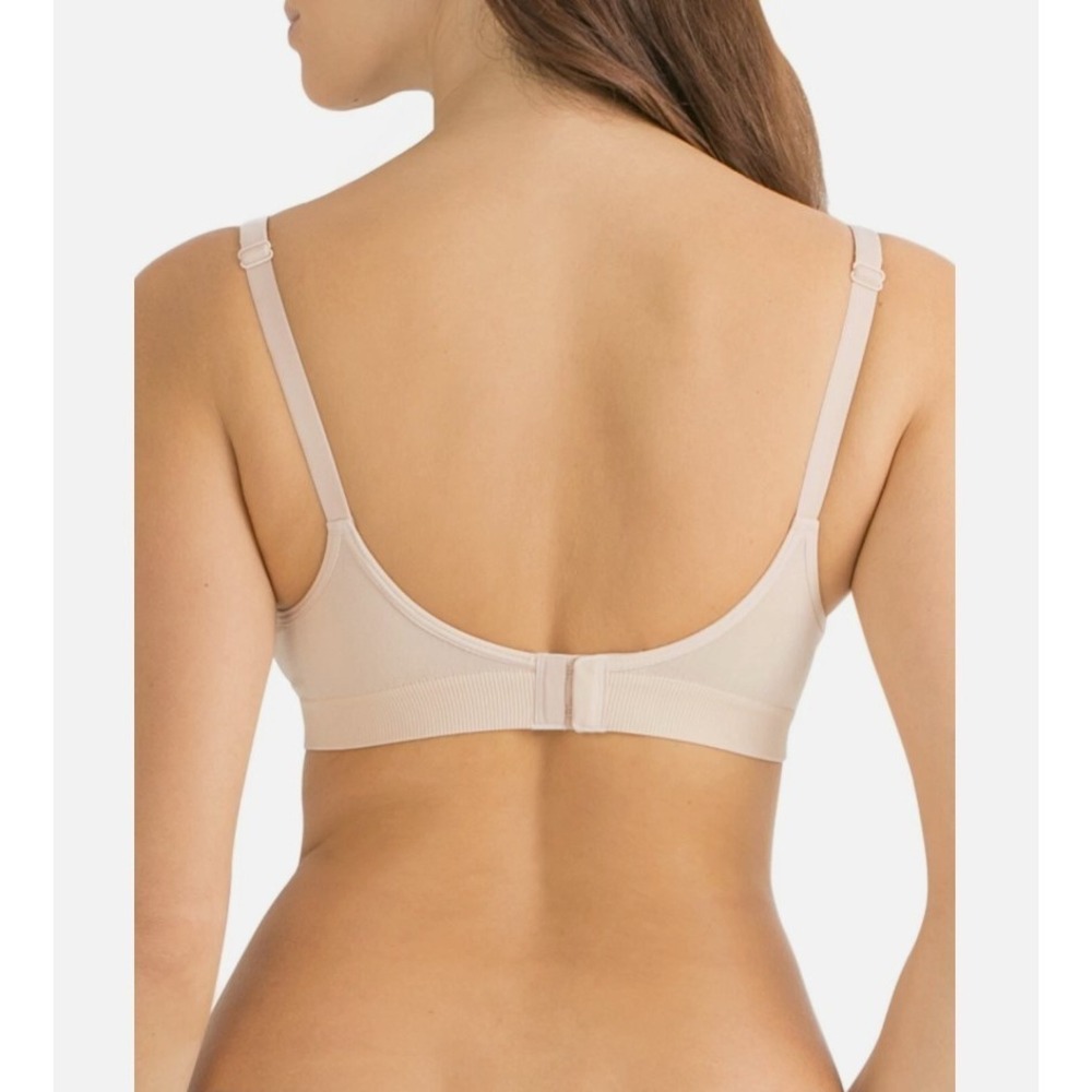 Wild Fable Push-Up Wireless Seamless Bralette Off White Medium - Picture 3 of 3